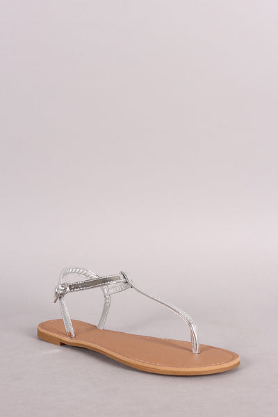 Qupid Thong Flat Sandal