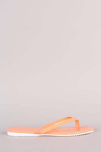 Liliana Simple Thong Slip On Flat Sandal
