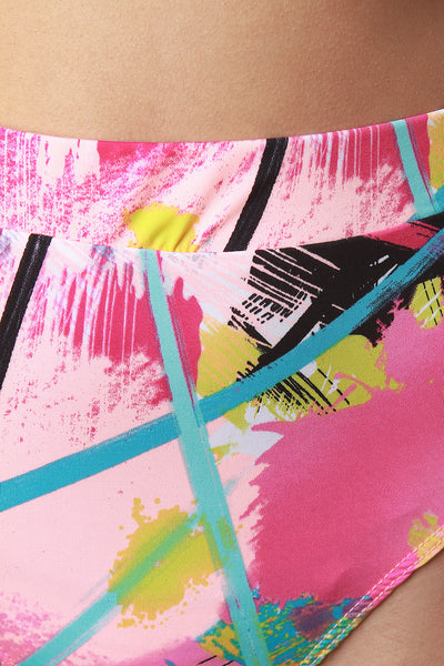 Paint Splash Abstract Print Two Piece Set