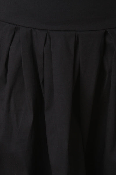 High Waist Tie High Low Hem Skirt