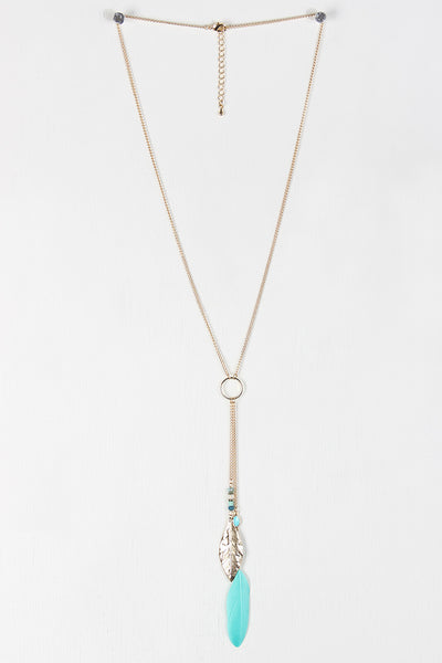 Light As A Feather Pendant Necklace