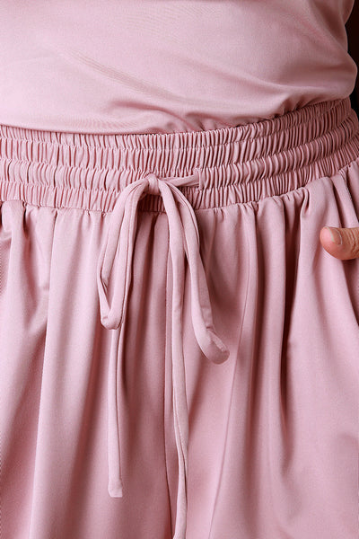 Solid Sleeveless Crisscrosss Back Jumpsuit