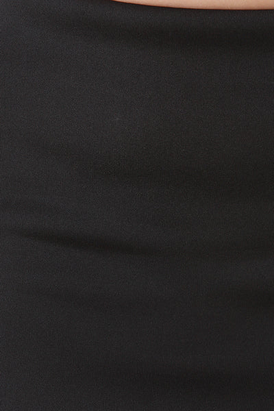 Ruffle Mermaid Cut Midi Skirt