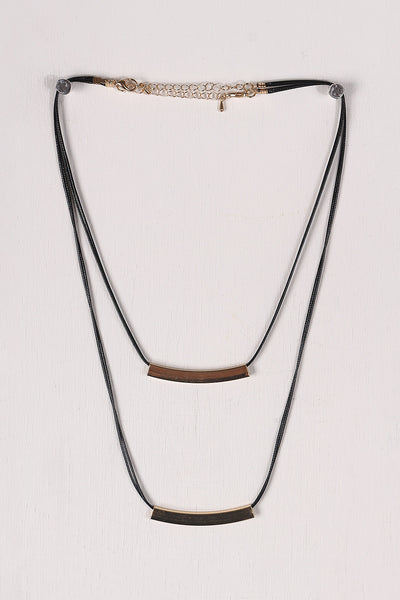 Modern Layering Necklaces and Choker Set